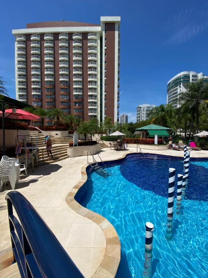 Barra Da Tijuca - 9 - Flat Premium Com Cozinha, Fogao Cooktop, Geladeira Grande, Smart Tv Grande, Lindo E Muitissimo Confortavel, Balsa Para A Praia Gratis E Estacionamento Gratuito Rio de Janeiro Exterior photo